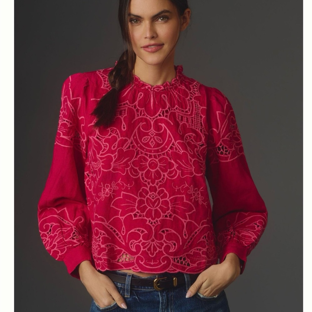 Anthropologie Lainie Blouse